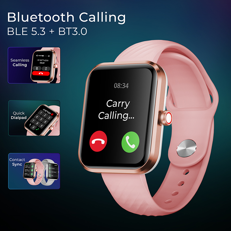 Marv Aura 1.83” Always On Display Smartwatch with Bluetooth Calling